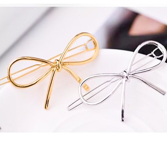 ⚜️𝟯𝟬%𝗢𝗙𝗙 𝗯𝘂𝗻𝗱𝗹𝗲𝘀 𝟯+⚜️ NEW Bow Cute Minimalist Barrette - Picture 4 of 11